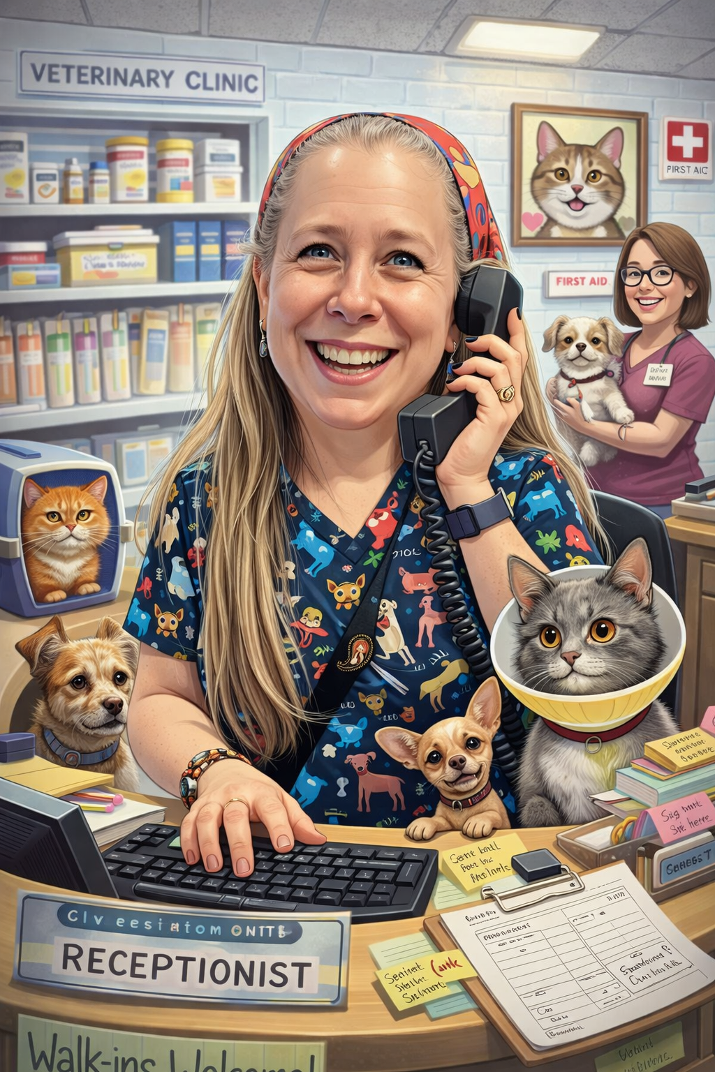 Karen Cusimano for Brentwood Animal Hospital Raleigh